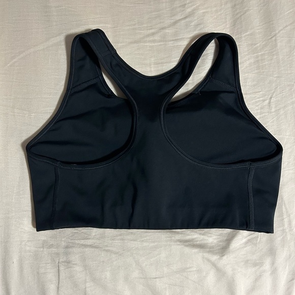 Nike Black Racerback Sports Bra with Wide Straps - Picture 2 of 4
